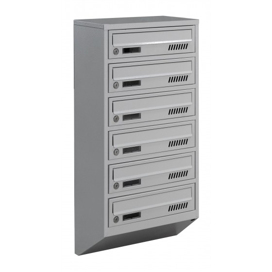 Multi mailboxes E1-A gray