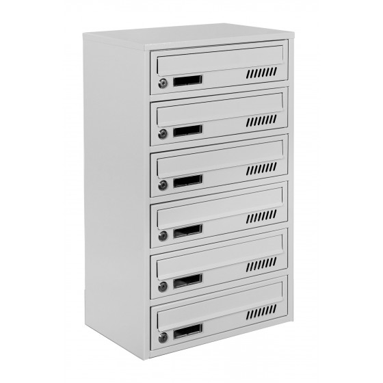Multi mailboxes E2-A gray