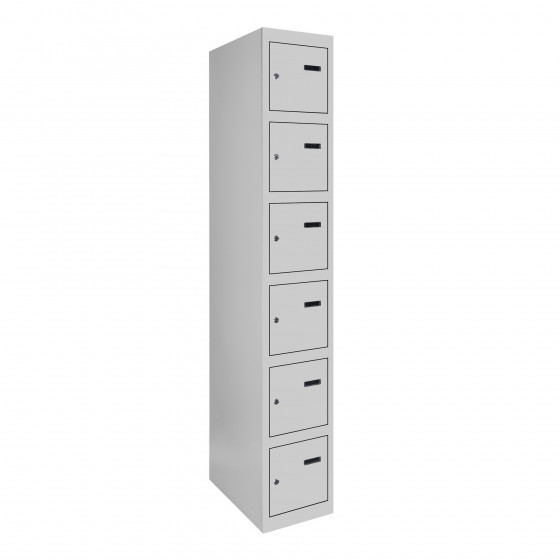 Камеры хранения металлические 6-ти уровневые ШКМ 6/30/1 (6/40/1)