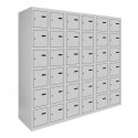 Камеры хранения металлические 6-ти уровневые ШКМ 6/30/6 (6/40/6)