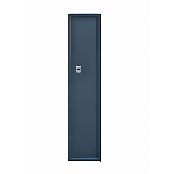 Metal safe for storing a rifles with a tray for cartridges – Levmetal SZ-124.4.GM (Anthracite)