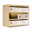 Mailbox for 10 apartments (YP-10-A beige)
