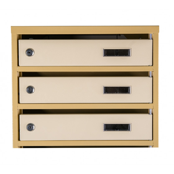 Mailbox for 10 apartments (YP-10-A beige)