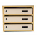 Mailbox for 10 apartments (YP-10-A beige)