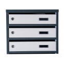 Mailbox for 7 apartments (YP-07-A anthracite-gray)