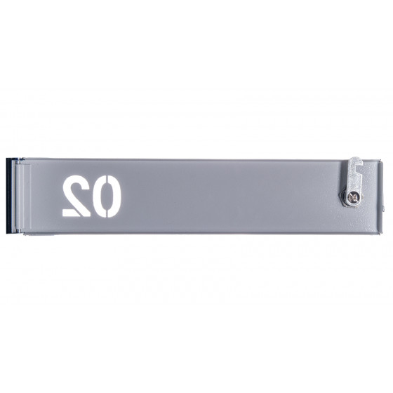 Mailbox for 5 apartments (YP-05-B black-gray)