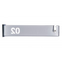 Mailbox for 8 apartments (YP-08-B anthracite-gray)