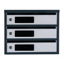 Mailbox for 7 apartments (YP-07-C anthracite-gray)