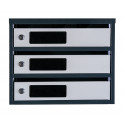 Mailbox for 5 apartments (YP-05-C anthracite-gray)