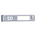 Mailbox for 4 apartments (YP-04-D anthracite-gray)