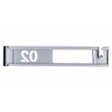 Mailbox for 4 apartments (YP-04-D black-gray)