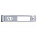 Mailbox for 7 apartments (YP-07-D black-gray)