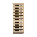 Mailbox for 10 apartments (YP-10-D beige)