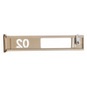 Mailbox for 10 apartments (YP-10-D beige)