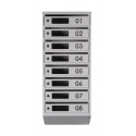 Mailbox for 8 apartments (YP-08-D gray)