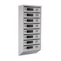 Mailbox for 8 apartments (YP-08-D gray)