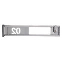 Mailbox for 8 apartments (YP-08-D gray)