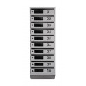 Mailbox for 10 apartments (YP-10-D gray)
