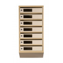 Mailbox for 7 apartments (YP-07-C beige)