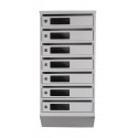 Mailbox for 7 apartments (YP-07-C gray)