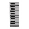 Mailbox for 9 apartments (YP-09-C gray)