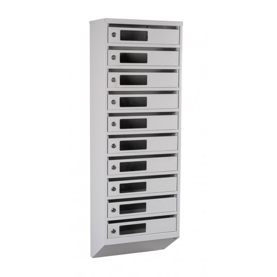 Mailbox for 10 apartments (YP-10-C beige)