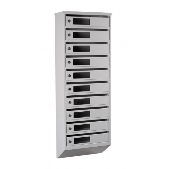 Mailbox for 10 apartments (YP-10-C beige)