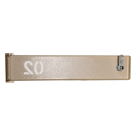 Mailbox for 10 apartments (YP-10-B beige)