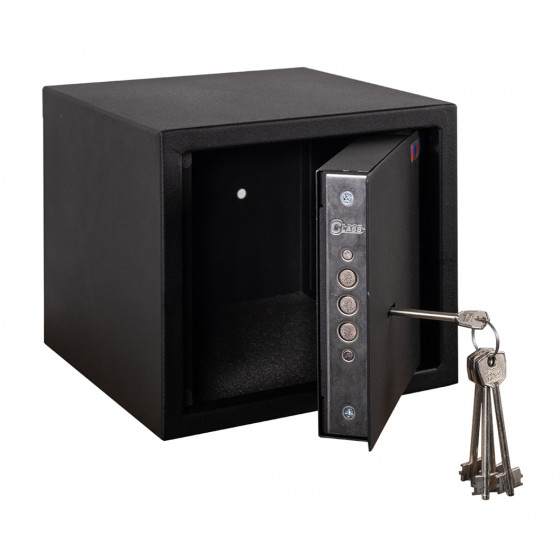 Сейф для хранения денег СГ-190 черный