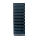 Mailbox for 10 apartments (YP-10-A anthracite)