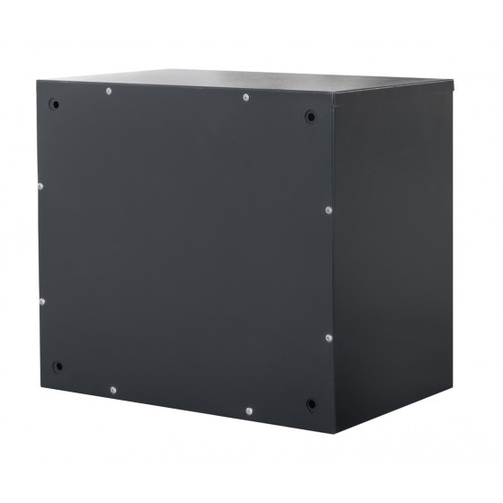 Mailbox for 3 apartments anthracite (E2-F stainless steel)