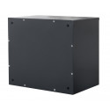 Mailbox for 3 apartments anthracite (E2-F stainless steel)