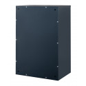 Почтовый ящик на 5 квартир антрацитовый (E1-F нержавейка)