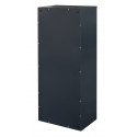 Mailbox for 8 apartments anthracite (E2-F stainless steel)