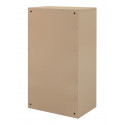 Mailbox for 6 apartments beige (E2-F stainless steel)