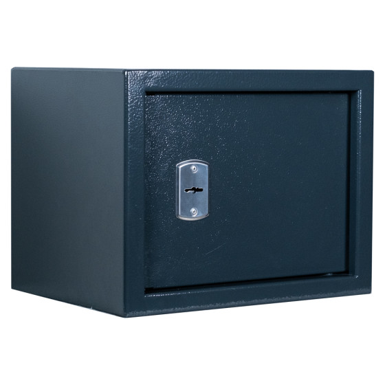 Metal safe for storing a pistol with a tray for cartridges – Levmetal SZ-25.1/M (Anthracite)