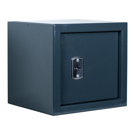 Metal safe for storing a pistol with a tray for cartridges – Levmetal SZ-25.0/M (Anthracite)