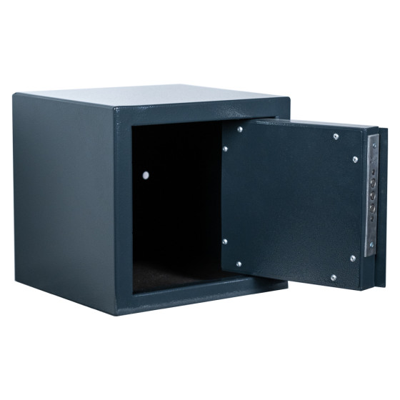 Metal safe for storing a pistol with a tray for cartridges – Levmetal SZ-25.0/M (Anthracite)