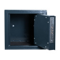 Metal safe for storing a pistol with a tray for cartridges – Levmetal SZ-25.0/M (Anthracite)