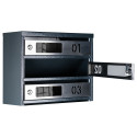 Mailbox for 7 apartments (YP-07-D anthracite stainless steel)