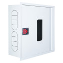 Fire cabinet ShP-VS 60/60 BV (built-in, white, window, 600x600x230)