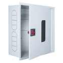 Fire cabinet ShP-B 60/60 BV (built-in, white, window, 600x600x230)