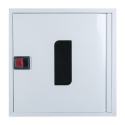 Fire cabinet ShP-B 60/60 BV (built-in, white, window, 600x600x230)