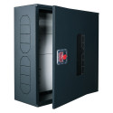 Fire cabinet ShP-N 60/60 BV (mounted, anthracite, window, 600x600x230)
