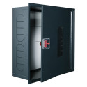 Fire cabinet ShP-B 60/60 BV (built-in, anthracite, window, 600x600x230)
