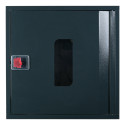 Fire cabinet ShP-B 60/60 BV (built-in, anthracite, window, 600x600x230)