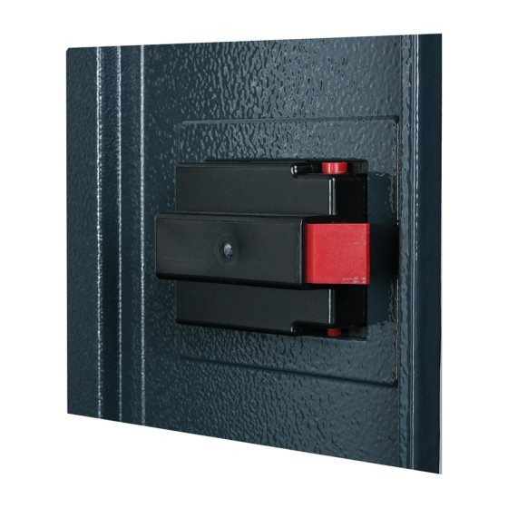 Fire cabinet ShP-VS 60/60 BV (built-in, anthracite, window, 600x600x230)
