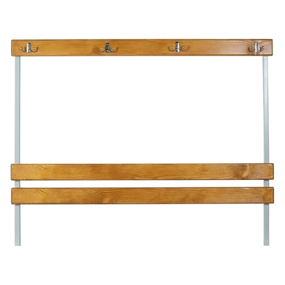 Dressing room bench with hanger, one-sided (LG-4-1500)